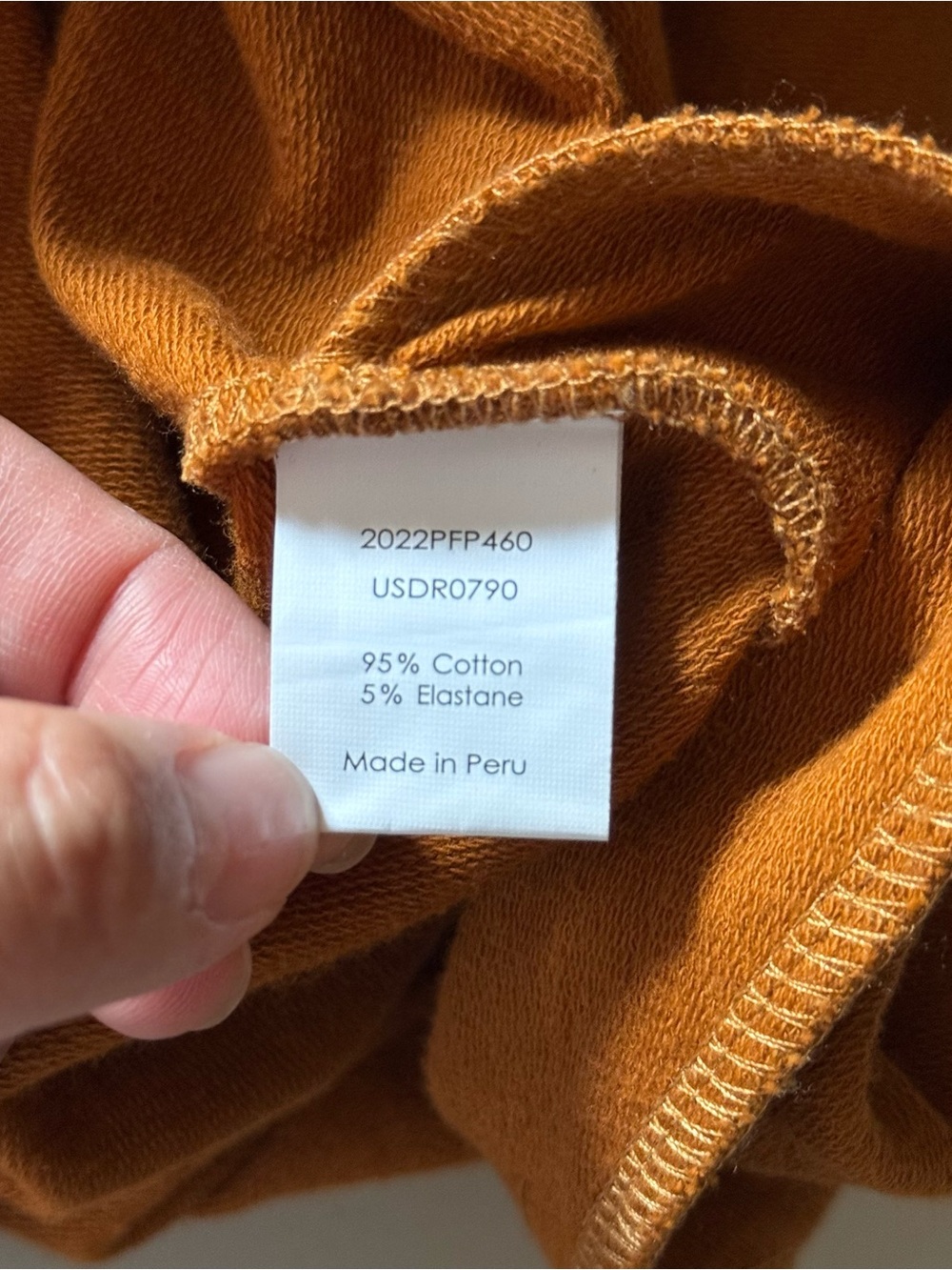Universal Standard‎ Rust Brown T-Shirt Dress Side Zip XS - Picture 8 of 9